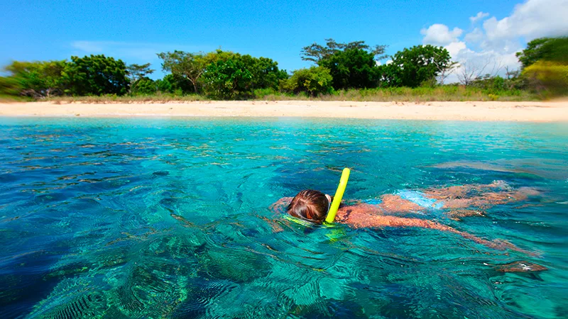 Bådtur til Gili Nanggu, Sudak og Kedis