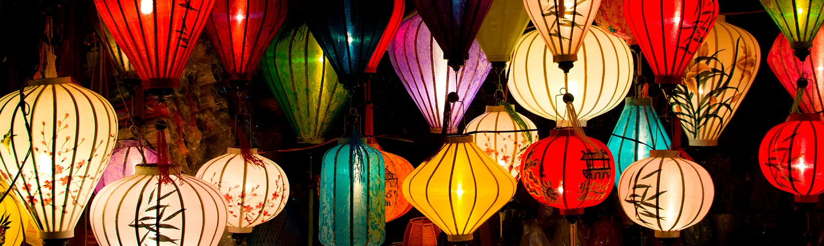 Handcrafted Lamp In Ancient Town Hoi An