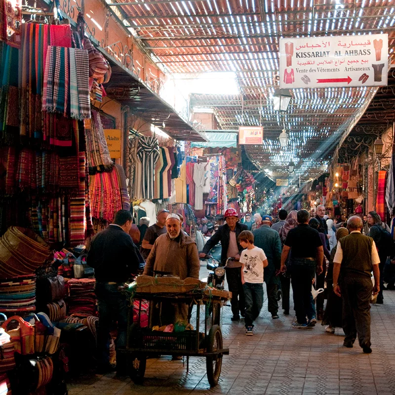 Udflugt til Marrakesh