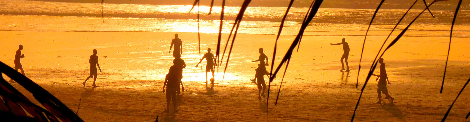 Sunset Soccer The Gambia