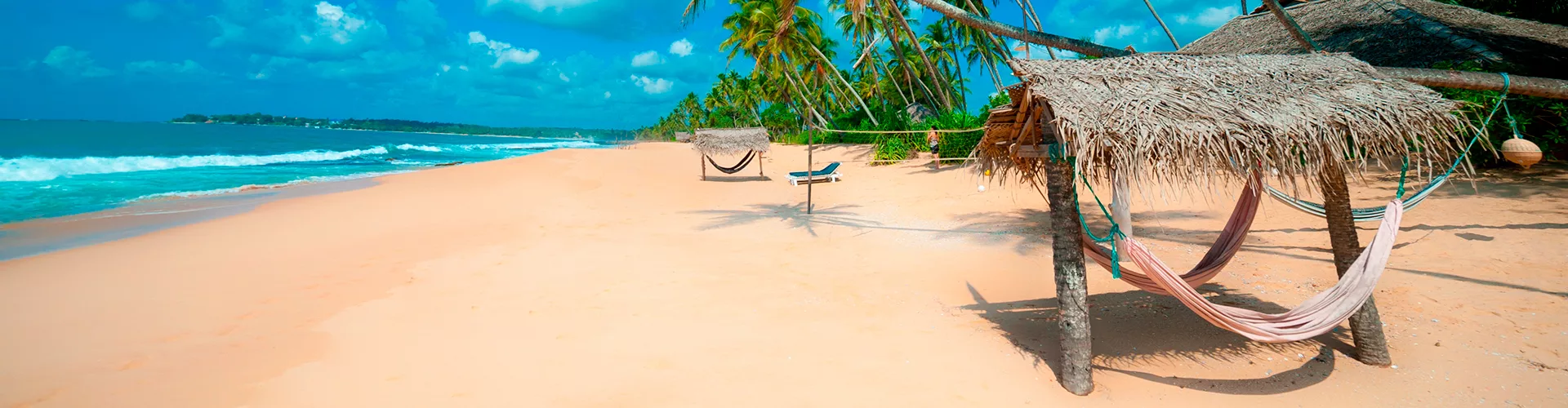 Tropical Beach In Sri Lanka