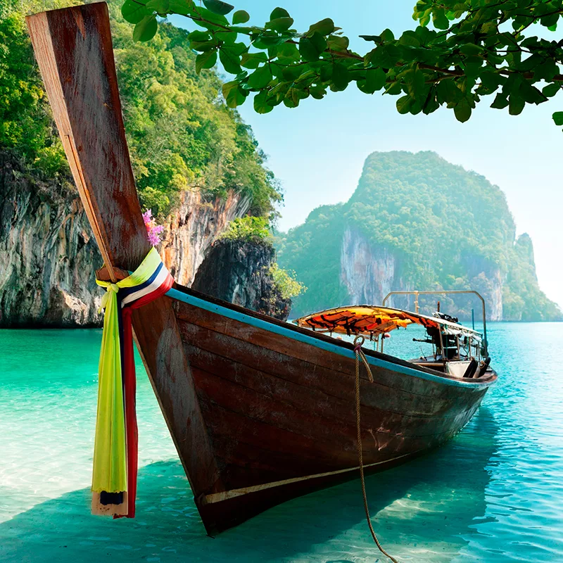 Krabi: Hong Islands med longtail båd