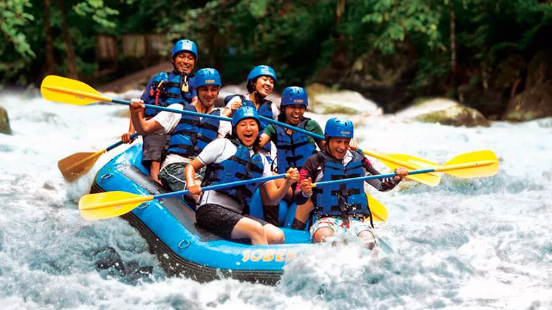River Rafting ved Ayung-floden eller Telaga Waja-floden