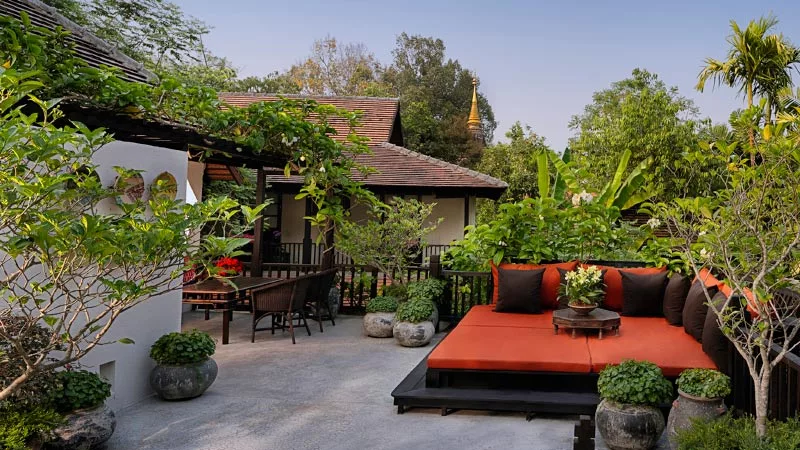 Private Terrace Of The Spa Suite