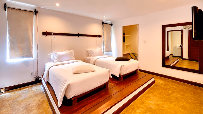 Pool Villa Twin Bed Room