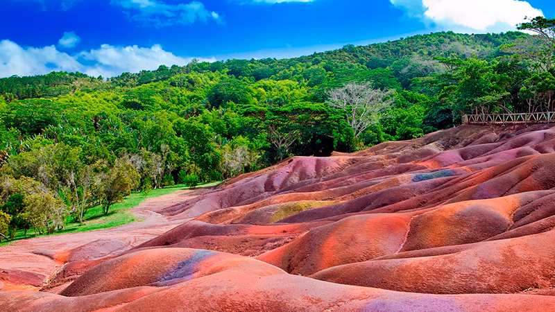 Chamarel geopark