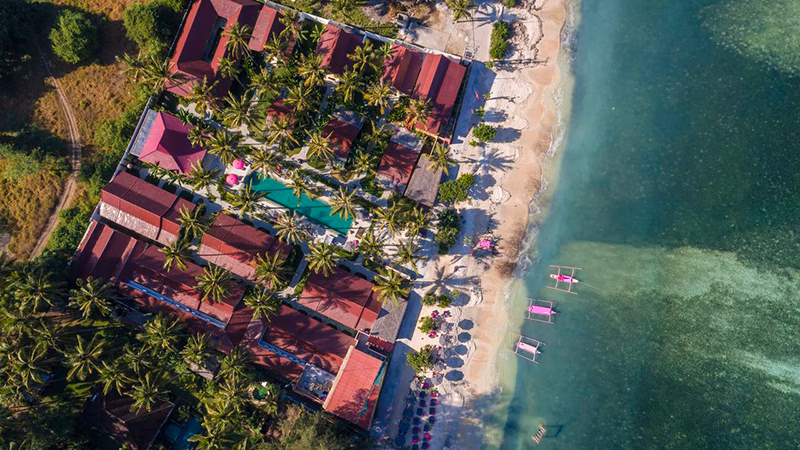 Pink Coco Gili Air