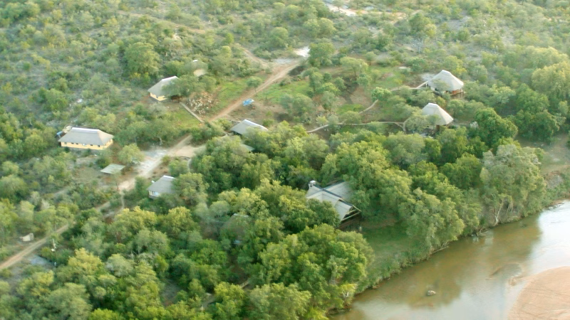 Mpala Lodge Fra Luften X