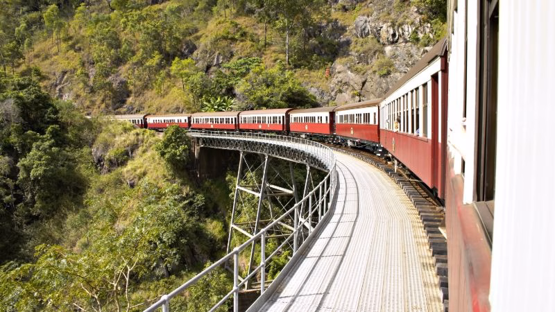 Kuranda Rail, Rainforestation & Skyrail