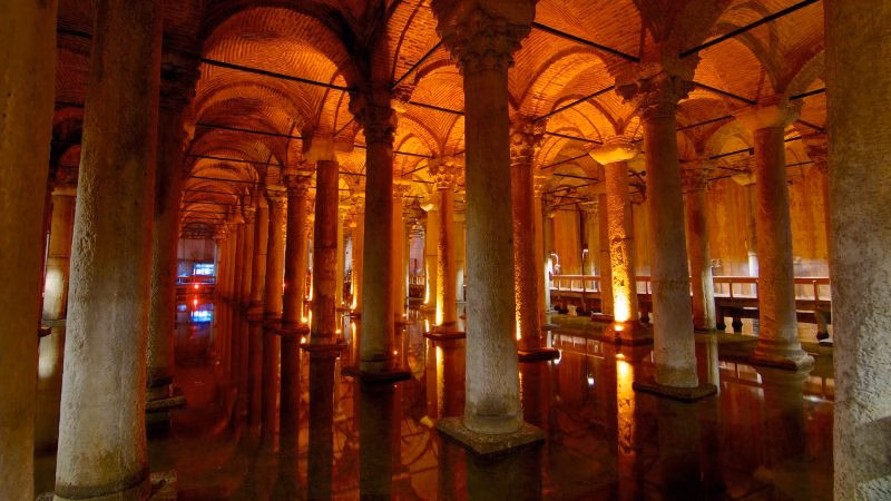 Istanbul: Basilica cisternen – VIP billet med fast track