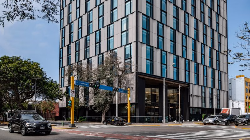 PullmanMiraflores Facade Lodging Lima Peru ©Accor