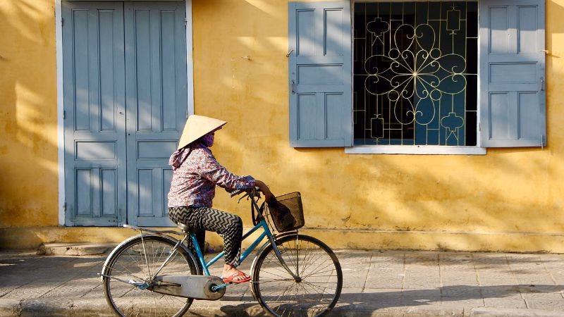 Hoi An: Kim Bong-landsbyen på cykel