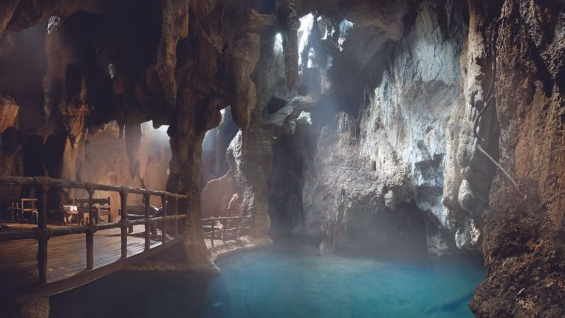 Thermal Steam Cave At The Banjaran X