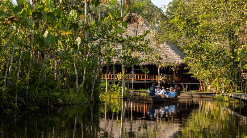 Oropendola Restaurant Exteriors Sacha Lodge Scaled X