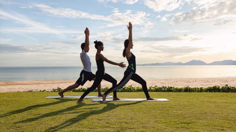 Dusit Thani Krabi Experience Lifestyle Yoga Three People Scaled X
