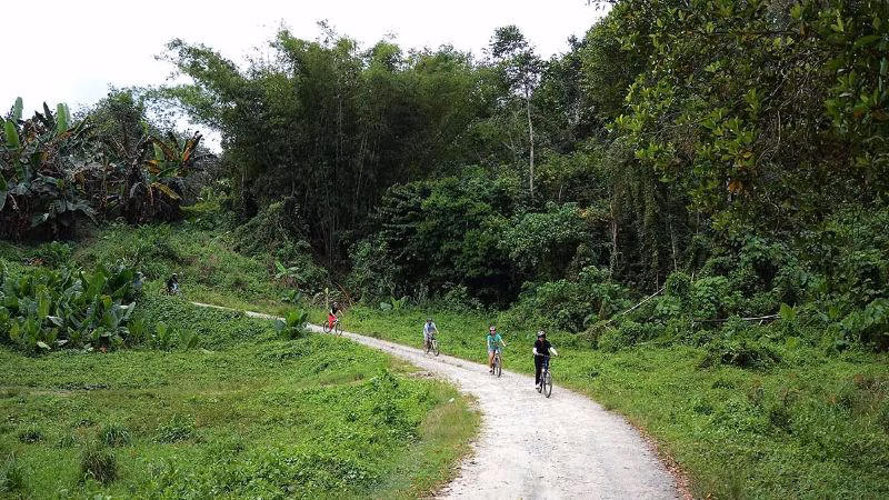 Mountainbike tur i Tuaran