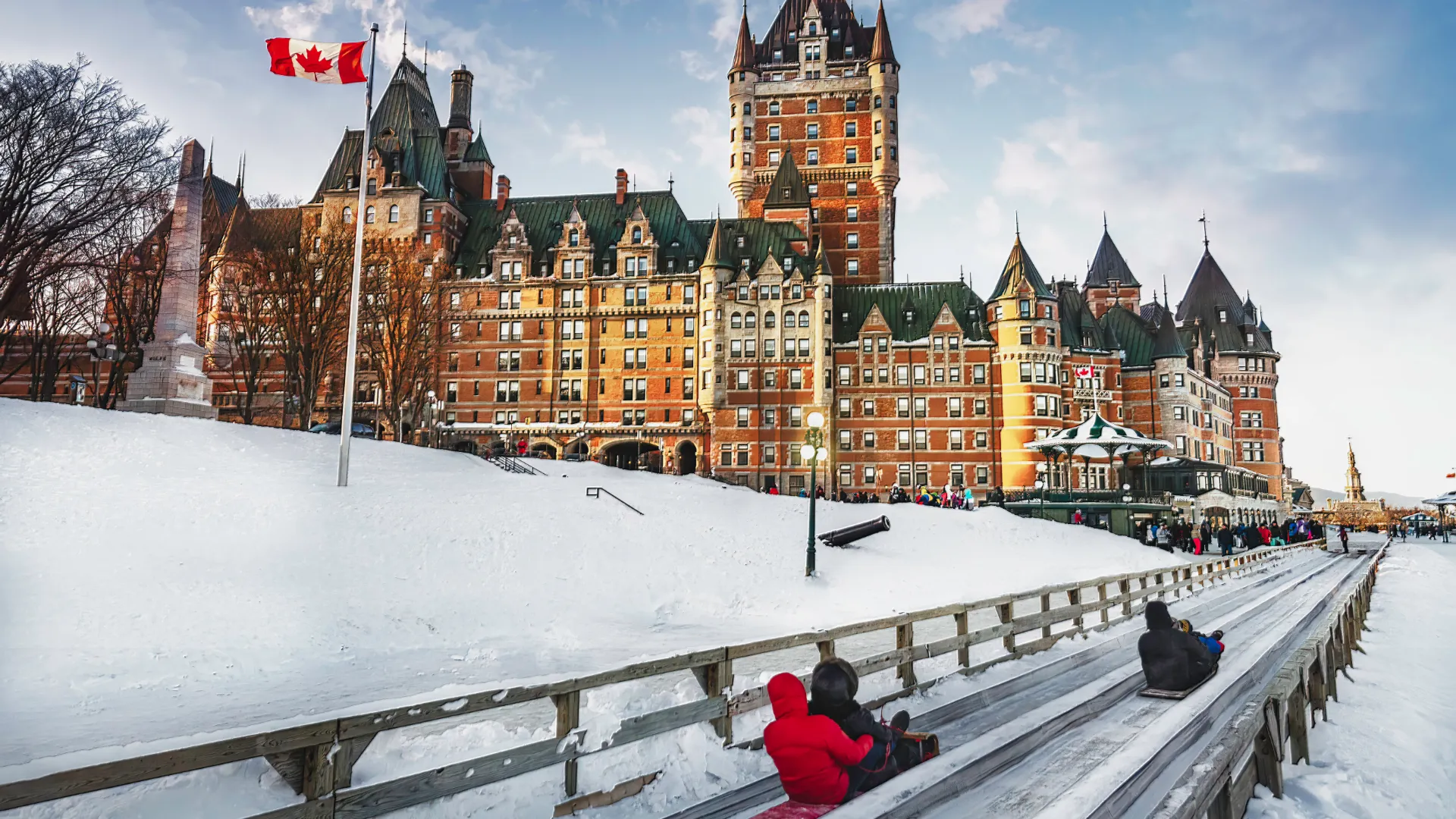 Vinteroplevelser i Østcanada med tog